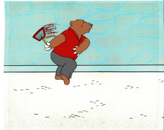 Bear and the Fly Cel and Drawing Production Animation Book by Paula Winter Cartoon by Daniel Ivanick 1985 B-15