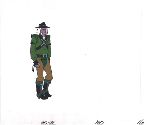 Bravestarr Animation Cartoon Production Cel Used Onscreen from Filmation 1987-8 B-16