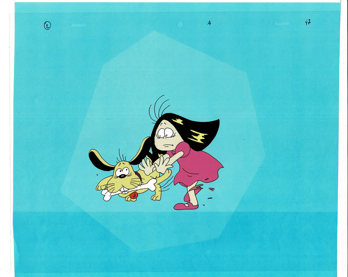 First Hawaiian Bank Commercial Production Animation Cel 2000s AB-17