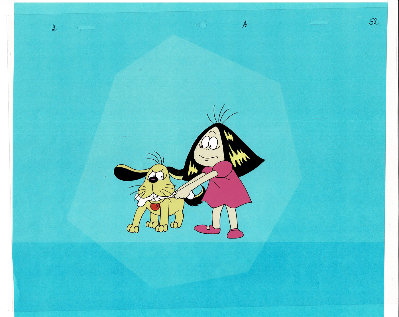 First Hawaiian Bank Commercial Production Animation Cel 2000s AB-19