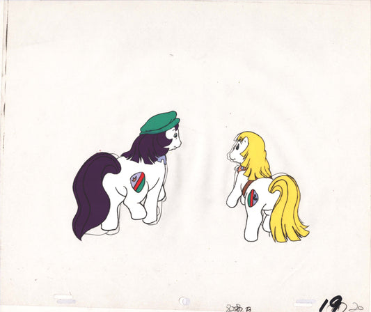 My Little Pony Original Production Animation Cel Hasbro Sunbow 1980s or 90s UNIQUE C-19