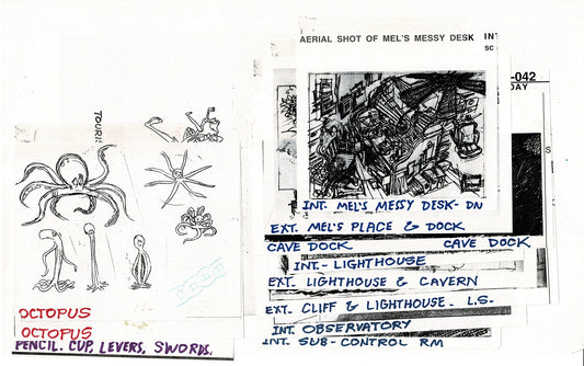 Quack Pack Disney TV Production Model Copy Flipper from Animator Wendell Washer's Estate 1996 19