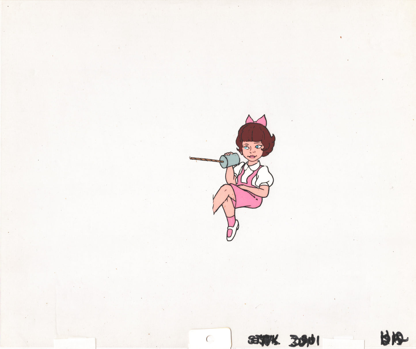 Little Rascals Original Production Animation Cel Hanna Barbera 1982-83 A-01