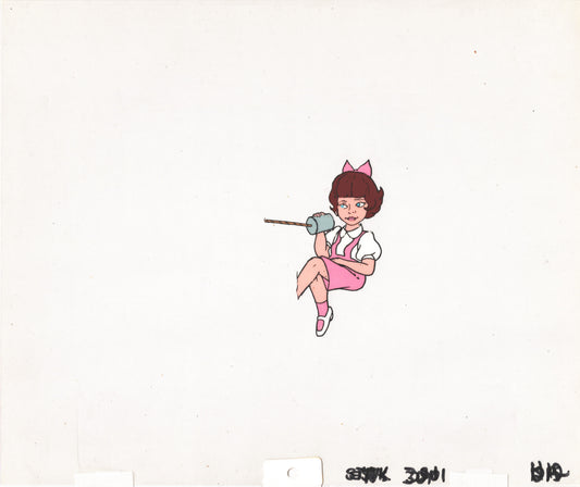 Little Rascals Original Production Animation Cel Hanna Barbera 1982-83 A-01