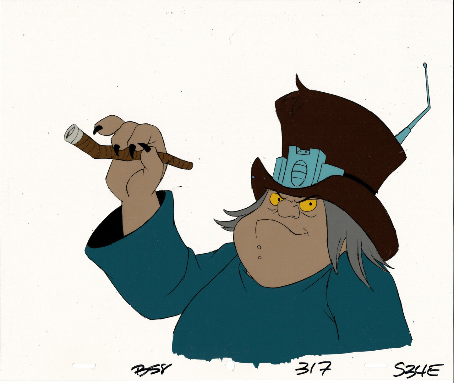 Bravestarr Animation Cartoon Production Cel n Draw Filmation 1987-8 H-01