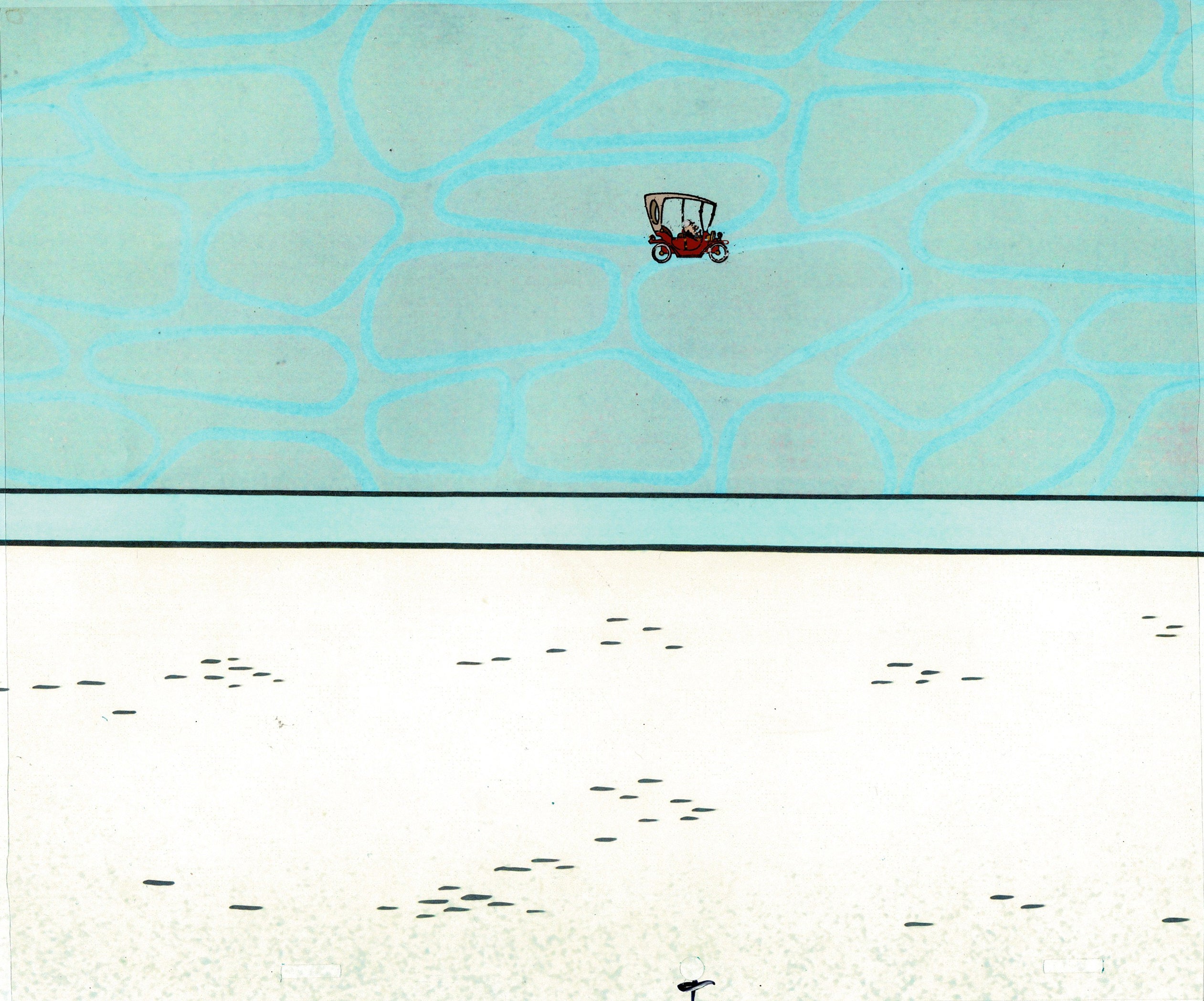 Mr Magoo Original Cartoon Production Animation Art Cel 1977 DePatie-Fr ...