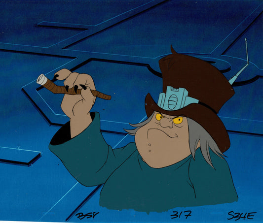 Bravestarr Animation Cartoon Production Cel n Draw Filmation 1987-8 H-01