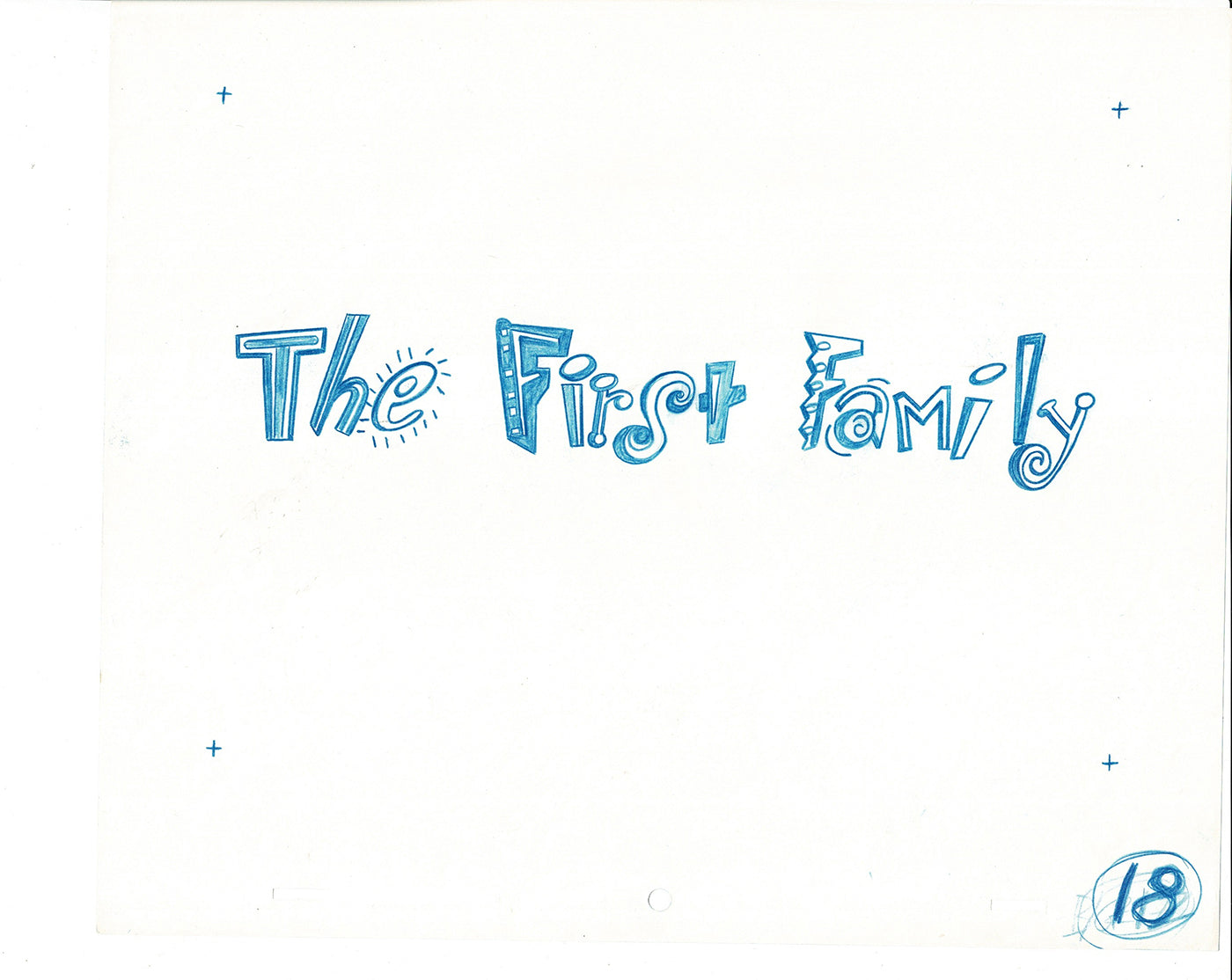 First Hawaiian Bank Commercial Production Animation Title Drawing 2000s AB-21