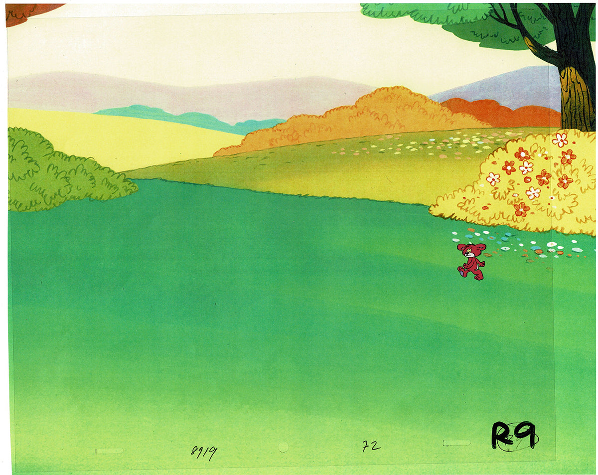 Smurfs Smoogle Original Production Animation Cel Hanna Barbera 1980s Z-22