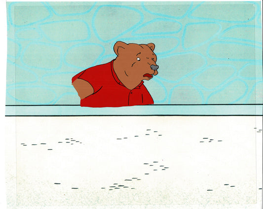 Bear and the Fly Cel and Drawing Production Animation Book by Paula Winter Cartoon by Daniel Ivanick 1985 B-22