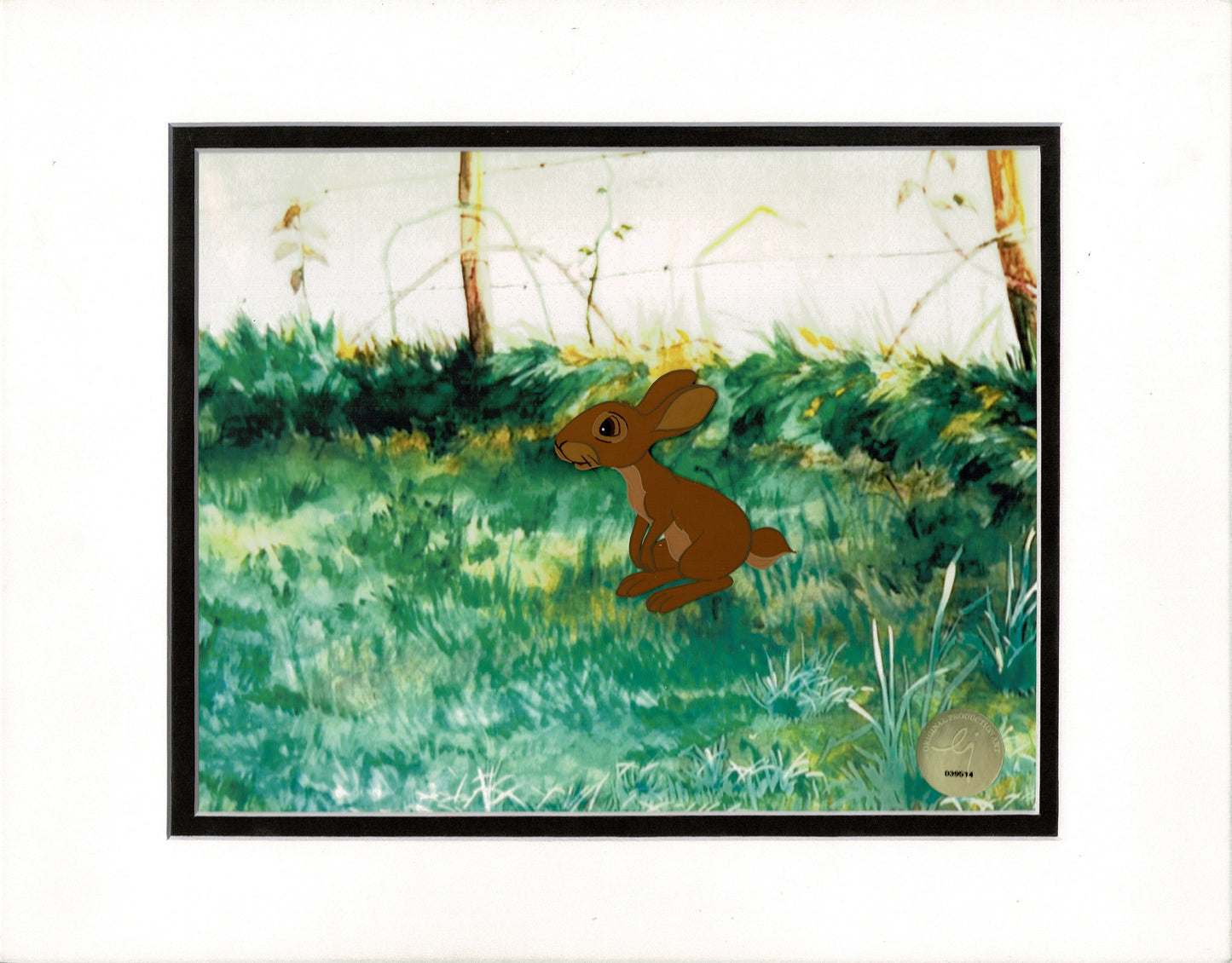 Watership Down Original Production Animation Cel 1978 231a