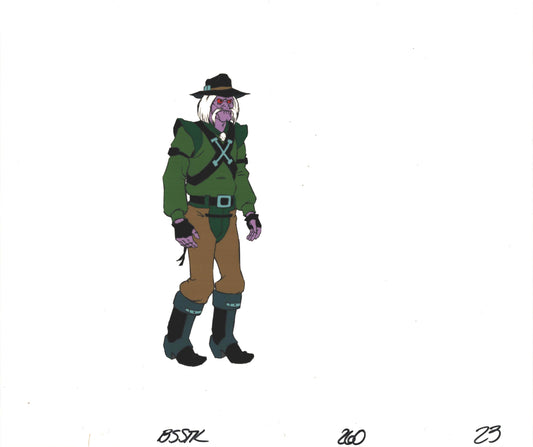 Bravestarr Animation Cartoon Production Cel Used Onscreen from Filmation 1987-8 E-23