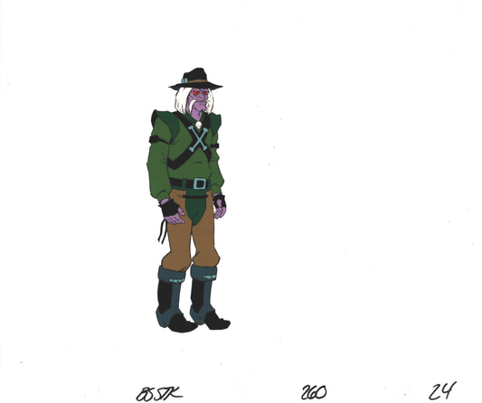 Bravestarr Animation Cartoon Production Cel Used Onscreen from Filmation 1987-8 E-24