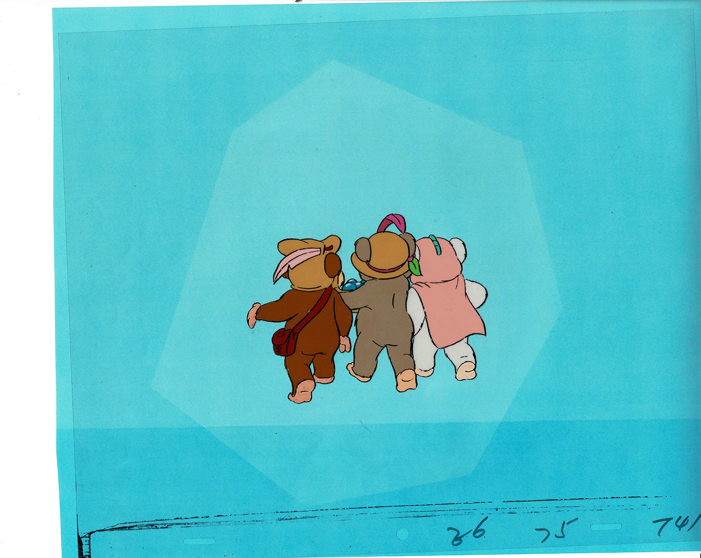 Star Wars: Ewoks Original Production Animation Cel (s) from Lucasfilm F-25