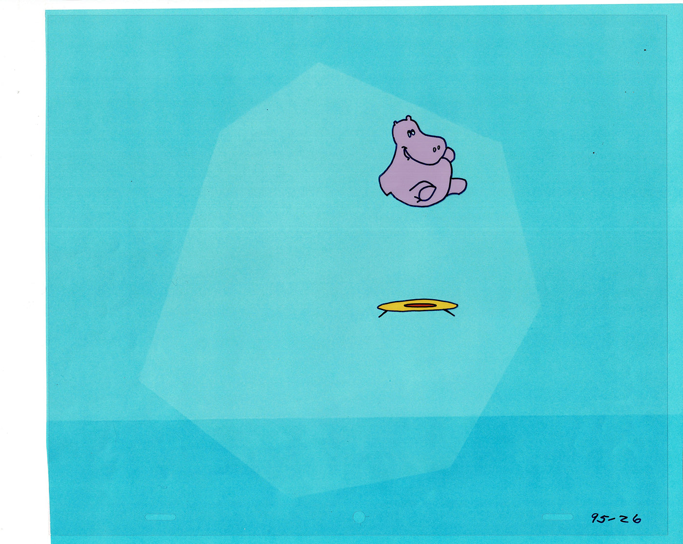 Sesame Street Cel and Drawing Detective The Heavyweight Production Cartoon Ivanick 1989 B-25