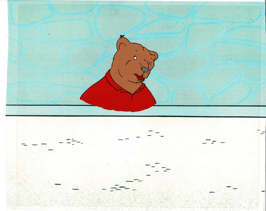 Bear and the Fly Cel and Drawing Production Animation Book by Paula Winter Cartoon by Daniel Ivanick 1985 B-27