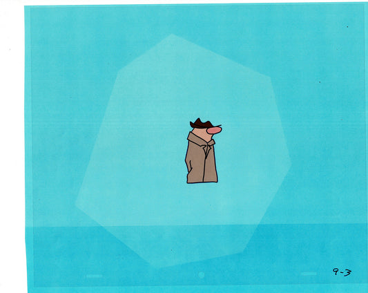 Sesame Street Cel and Drawing Detective Snake Production Cartoon The Coil Case Ivanick 1989 A-27
