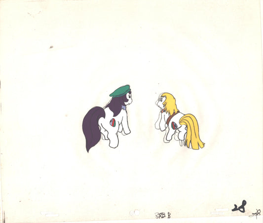 My Little Pony Original Production Animation Cel Hasbro Sunbow 1980s or 90s Used to Make the Cartoon J-28