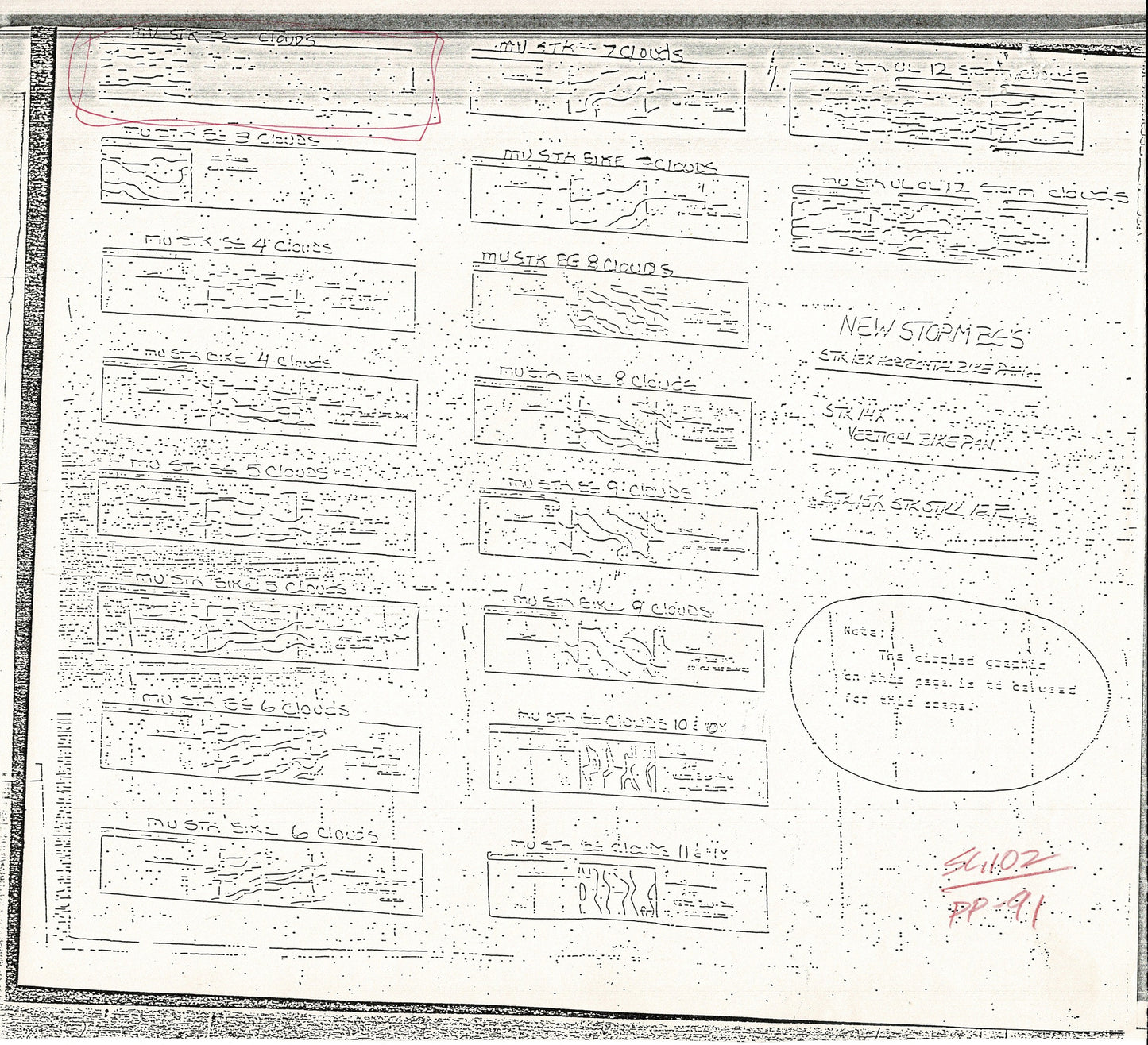 She-ra Princess of Power 2 lot of production photocopy pages Filmation 1980s pc2