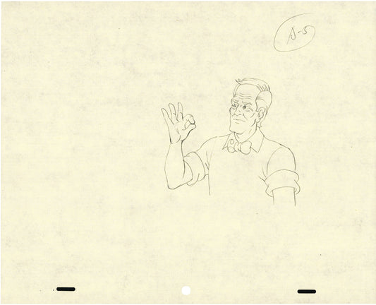 The Real Ghostbusters DIC Production Animation Cel Drawing 1986-1991 D-002