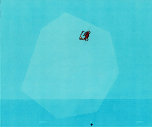 Mr Magoo Original Cartoon Production Animation Art Cel 1977 DePatie-Freleng Collectible Used On Screen s2