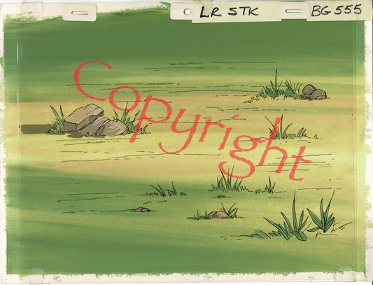 The Lone Ranger Animation Background Production from Filmation 1980-1982 A-02