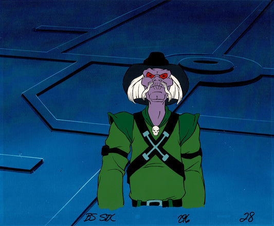 Bravestarr Animation Cartoon Production Cel n Draw Filmation 1987-8 J-31