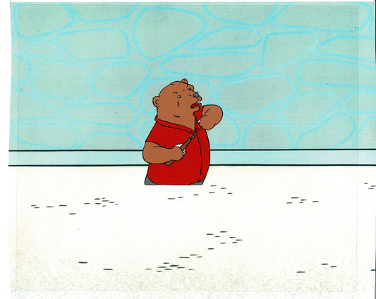 Bear and the Fly Cel and Drawing Production Animation Book by Paula Winter Cartoon by Daniel Ivanick 1985 B-32