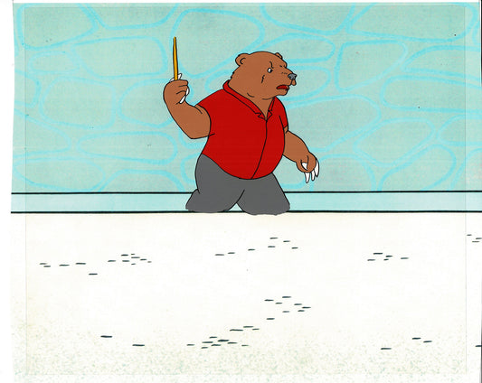 Bear and the Fly Cel and Drawing Production Animation Book by Paula Winter Cartoon by Daniel Ivanick 1985 B-35