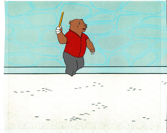 Bear and the Fly Cel and Drawing Production Animation Book by Paula Winter Cartoon by Daniel Ivanick 1985 B-38