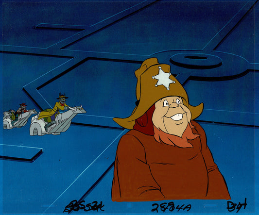 Bravestarr Animation Cartoon Production Cel n Draw Filmation 1987-8 J-39