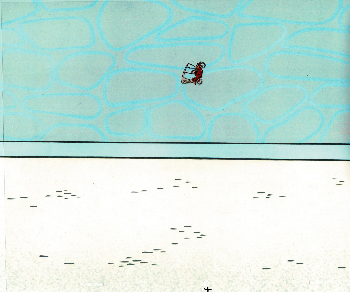 Mr Magoo Original Cartoon Production Animation Art Cel 1977 DePatie-Freleng Collectible Used On Screen s3