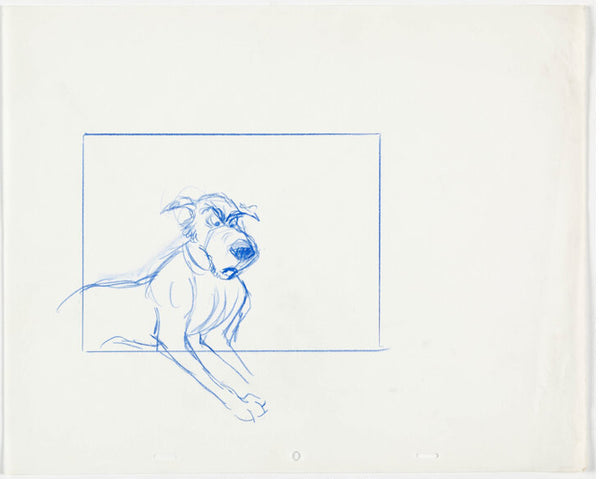 Fox and the Hound CHIEF Walt Disney Production Animation Cel Drawing 1 ...