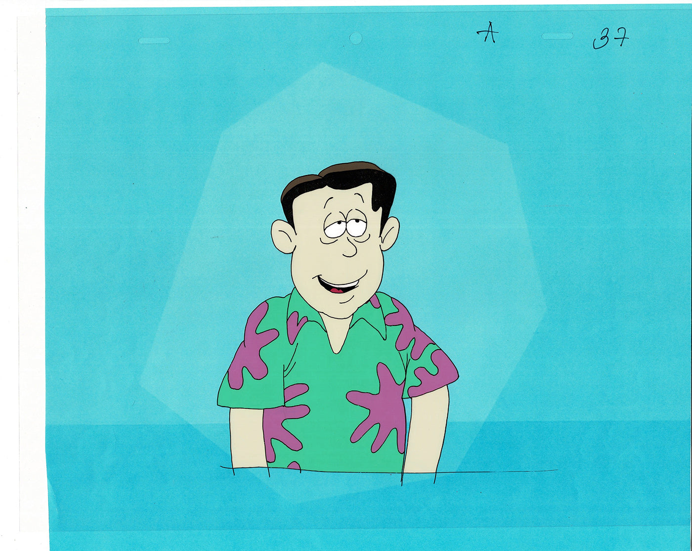First Hawaiian Bank Commercial Production Animation Cel 2000s AB-3