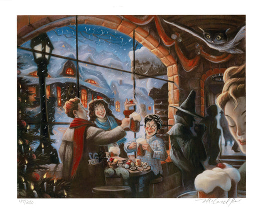 Harry Potter The Three Broomsticks Mary GrandPre SIGNED Giclee on Fine Art Paper Limited Edition of 250