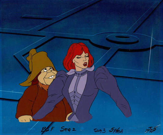 Bravestarr Animation Cartoon Production Cel n Draw Filmation 1987-8 J-40