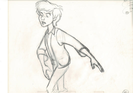 The Black Cauldron 1985 TARAN Walt Disney HUGE Original Production Animation Drawing A40