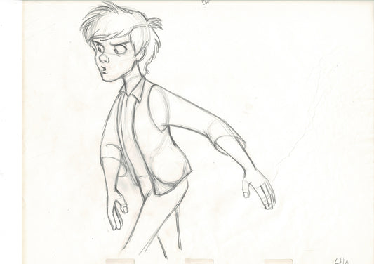 The Black Cauldron 1985 TARAN Walt Disney HUGE Original Production Animation Drawing A41a