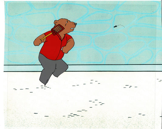 Bear and the Fly Cel and Drawing Production Animation Book by Paula Winter Cartoon by Daniel Ivanick 1985 A-42