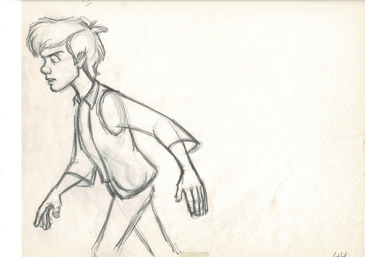 The Black Cauldron 1985 TARAN Walt Disney HUGE Original Production Animation Drawing A44