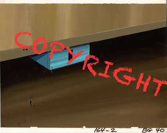 Casper and the Angels Hand-Painted Original Cartoon Background Hanna Barbera 1979 A-4