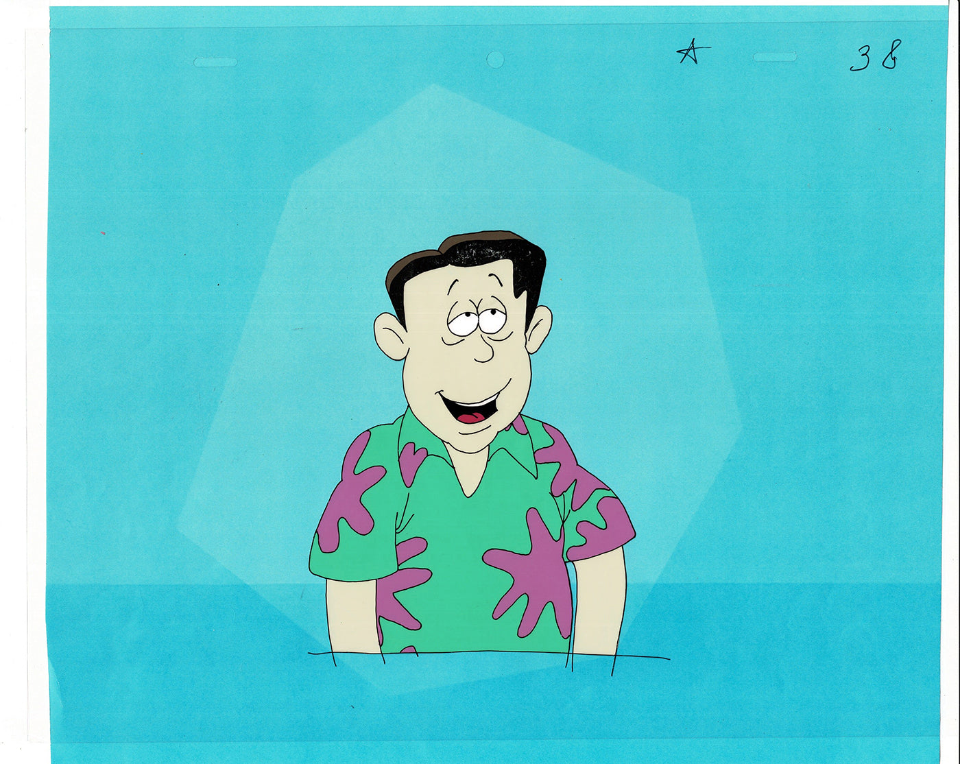 First Hawaiian Bank Commercial Production Animation Cel 2000s AB-4