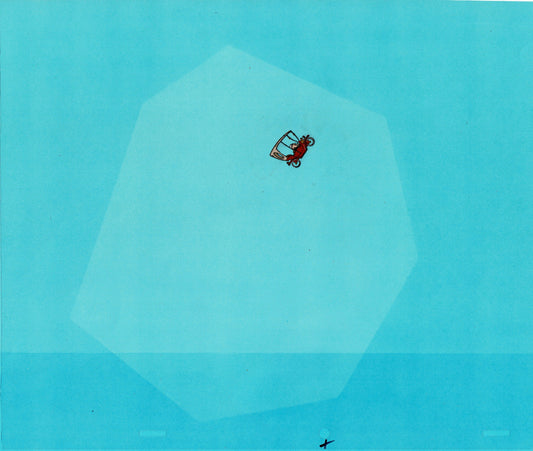 Mr Magoo Original Cartoon Production Animation Art Cel 1977 DePatie-Freleng Collectible Used On Screen s4