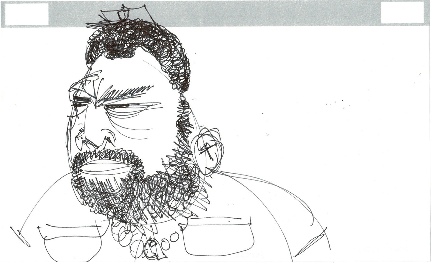 Cloudy with a Chance of Meatballs Production Character Drawing Earl 2009 3