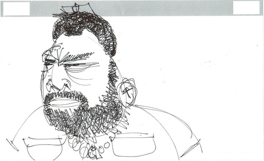 Cloudy with a Chance of Meatballs Production Character Drawing Earl 2009 3