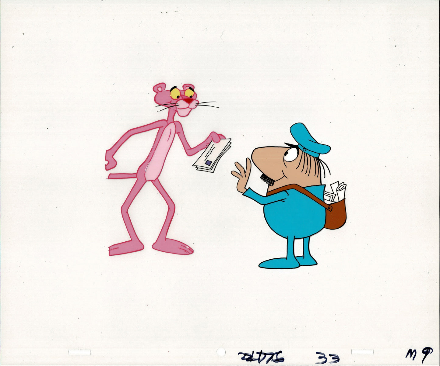 Pink Panther and The Little Man Production Cels and Drawings 1970's DePatie Freleng 2176-4