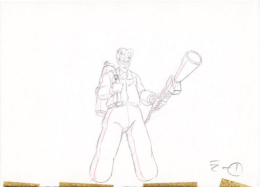 The Real Ghostbusters DIC Production Animation Cel Drawing 1986-1991 D-005