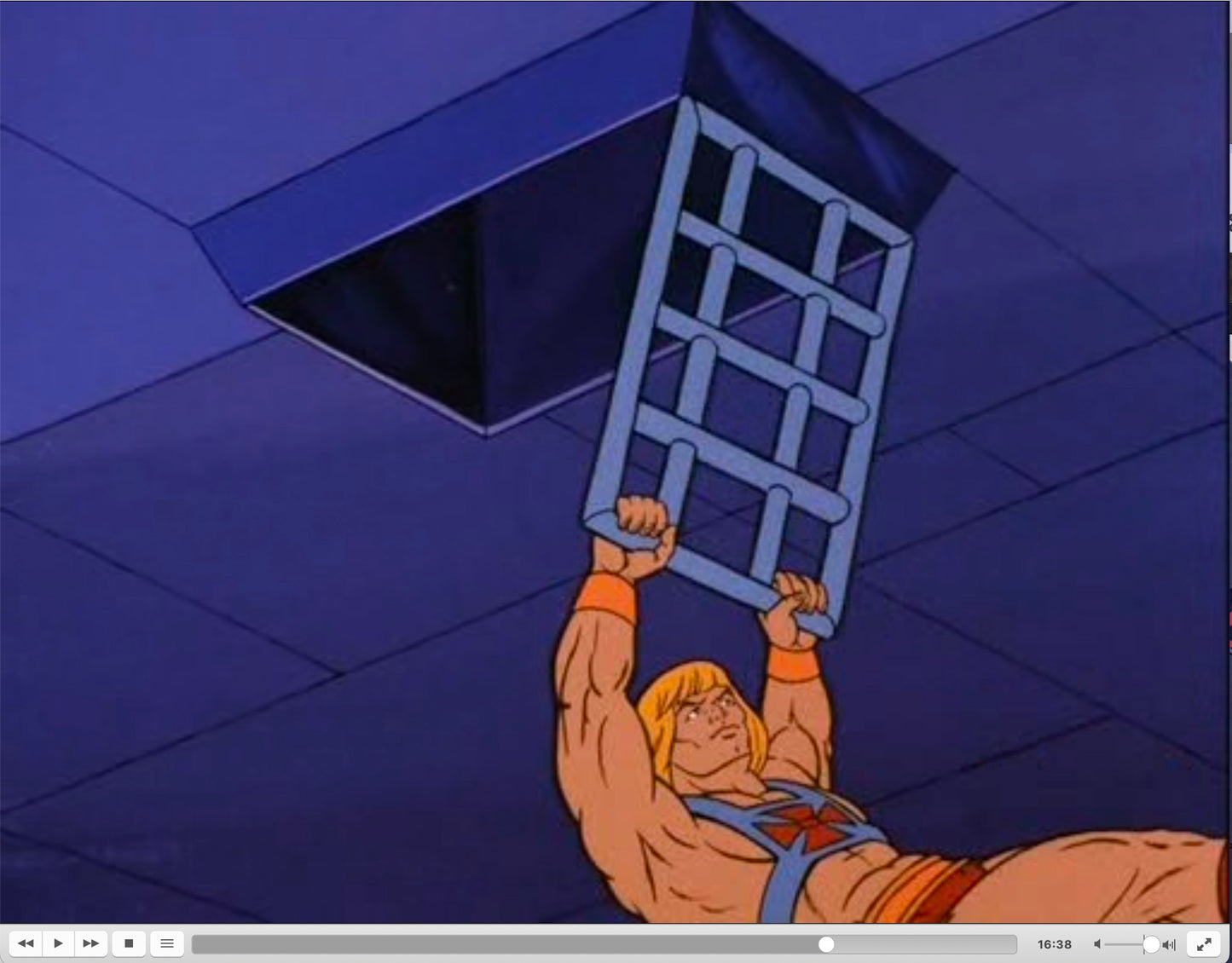 HE-MAN and the Masters of the Universe MOTU Production Animation Background from Filmation 1980s n54