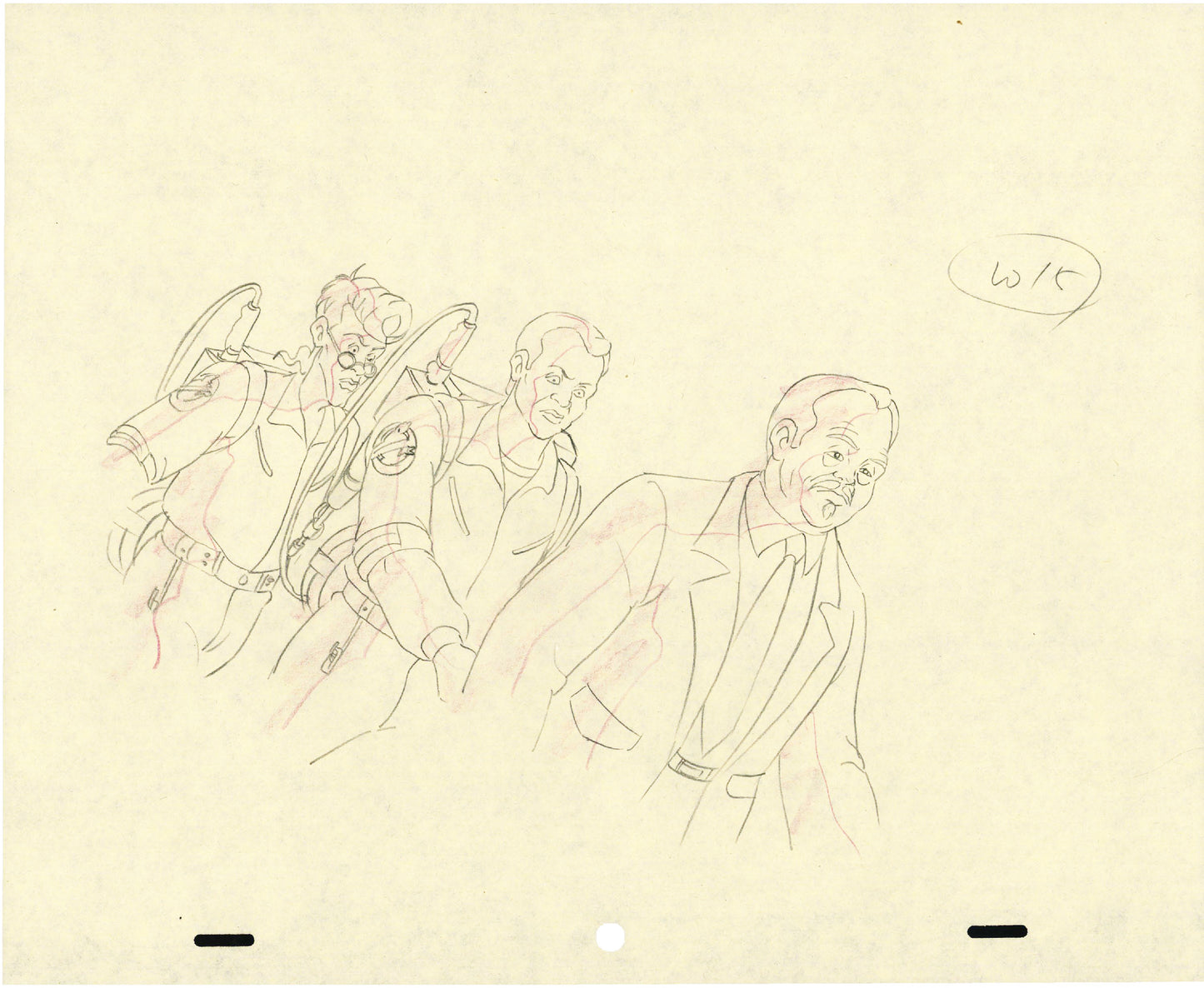 The Real Ghostbusters DIC Production Animation Cel Drawing 1986-1991 D-055