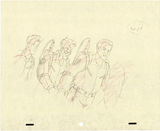 The Real Ghostbusters DIC Production Animation Cel Drawing 1986-1991 D-056